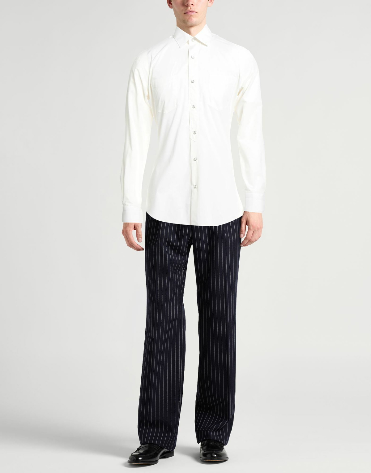 Boglioli Mens Shirt in Off white