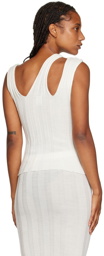 Baserange Off-White Adler Tank Top