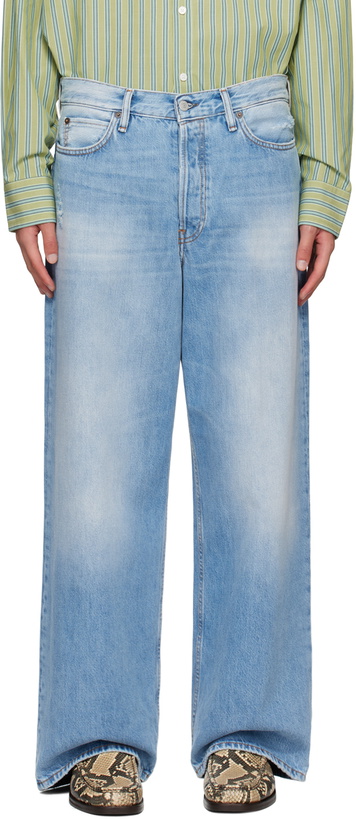 Photo: Acne Studios Blue 1981M Jeans