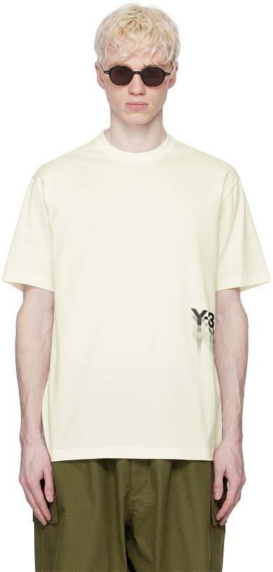 Photo: Y-3 Off-White Graphic T-Shirt