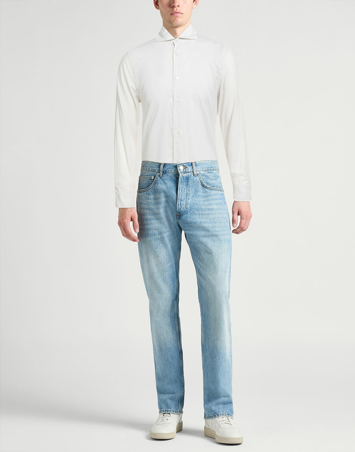 Fedeli Mens Shirt in Beige