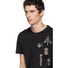 Fendi Black Super Bugs T-Shirt