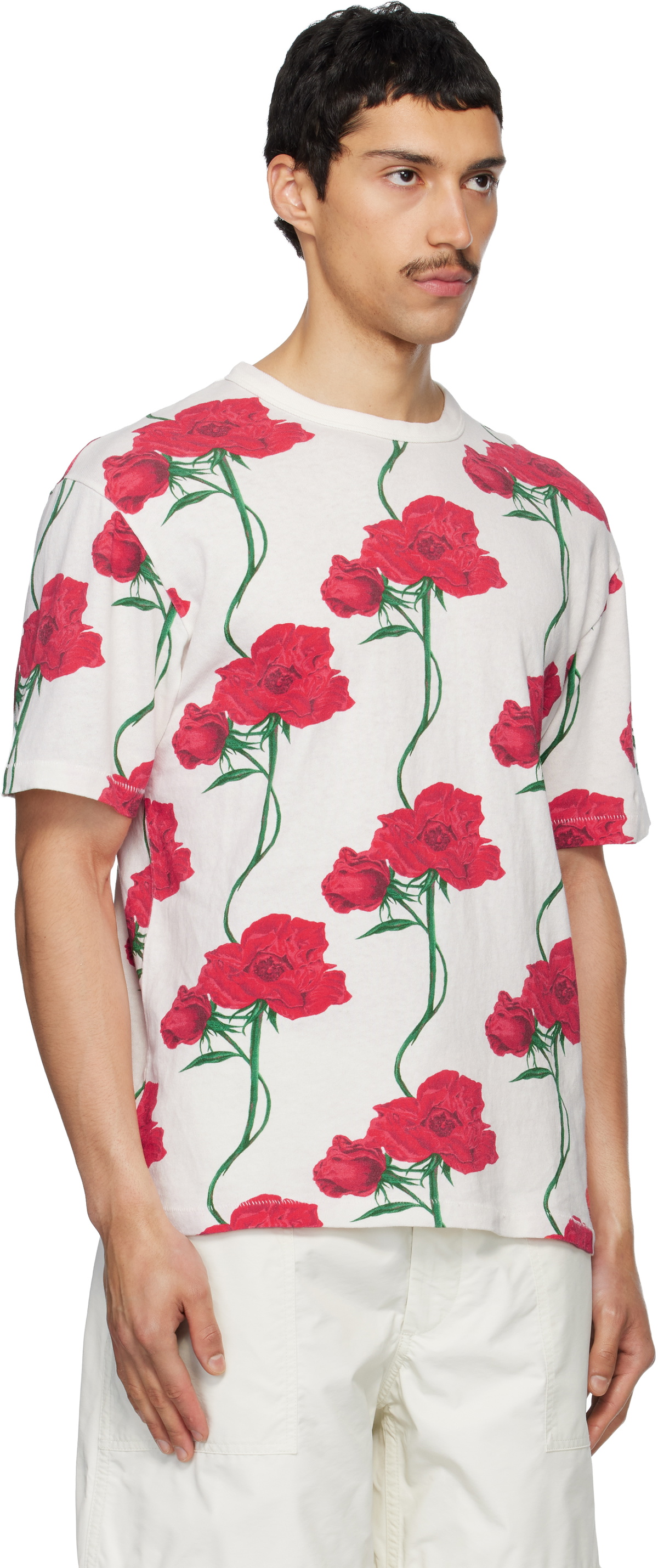 Kenzo Off-White Kenzo Paris 'KENZO Archive Rose' T-shirt Kenzo