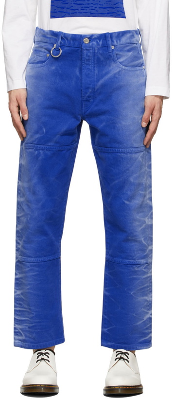 Photo: Études Blue Yves Klein Edition Corner Denim Jeans