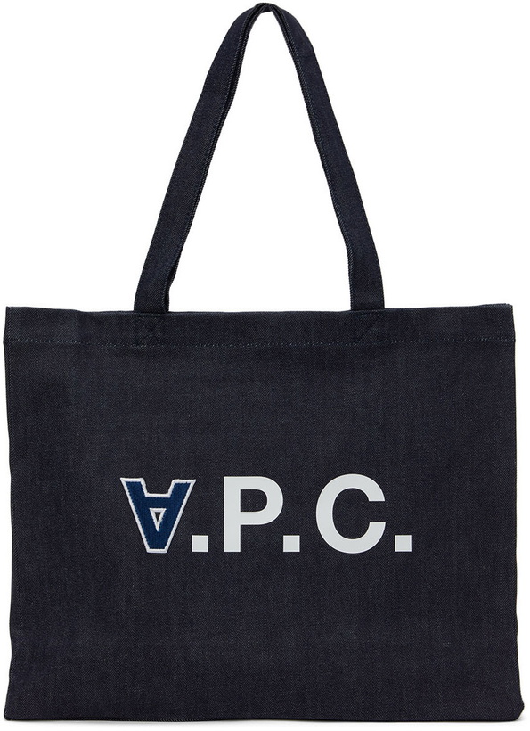 Photo: A.P.C. Indigo Daniela Denim Tote