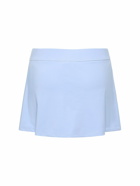 SPORTY & RICH - Serif Logo High Waist Court Skirt