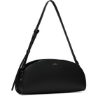 A.P.C. Black Demi-Lune Shoulder Bag