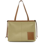 Loewe Beige Cushion Tote