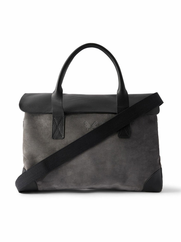Photo: Bennett Winch - Suede and Leather Briefcase