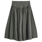 Peachy Den Women's Deba Midi Skirt in Slate Green
