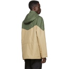 adidas Originals Green and Beige Spezial Belthorn Anorak Jacket
