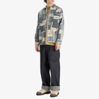 Pleasures Men's Boro Work Jacket in Indigo