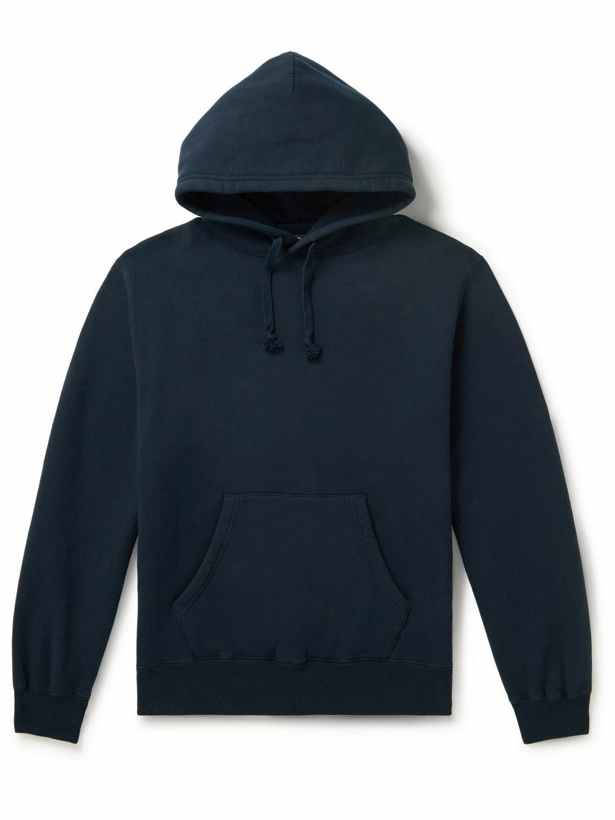 Photo: Beams Plus - Cotton-Jersey Hoodie - Blue