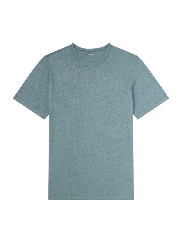 Photo: Hartford - Linen-Jersey T-Shirt - Green