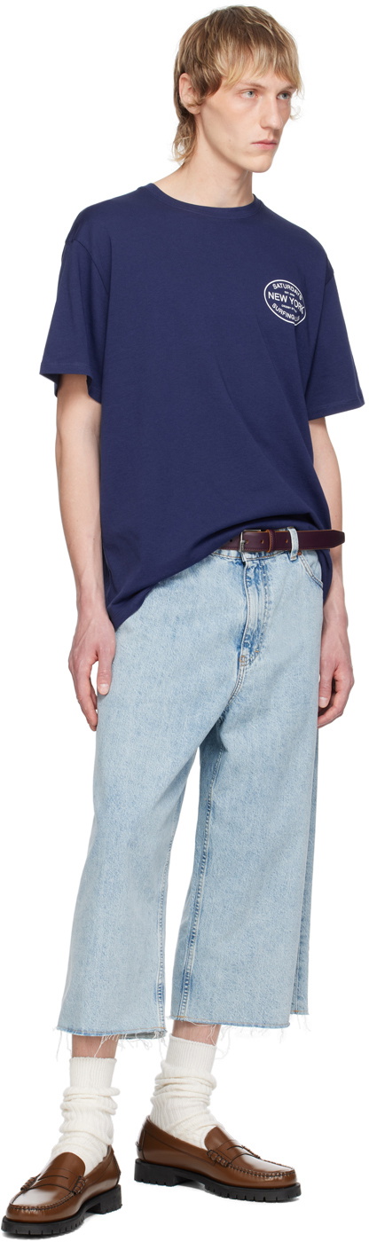 Saturdays NYC Navy Surfing Club Standard T-Shirt