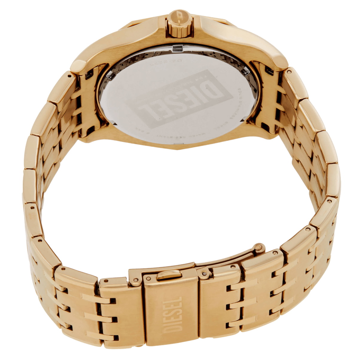 Diesel Stinger Quartz Gold Dial Mens Watch DZ2239