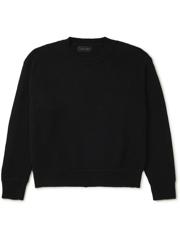 Photo: Les Tien - Cashmere Sweater - Black