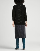 Laneus Womens Cardigan in Black