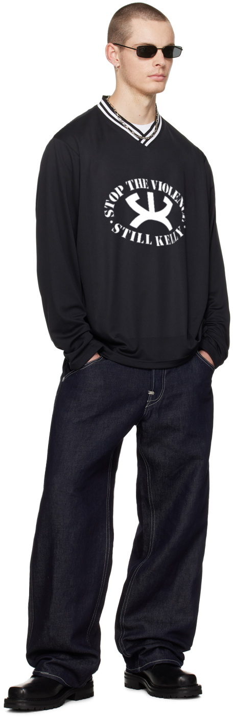 Still Kelly Black 'Stop the Violence' Sport Sweatshirt