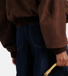 Loewe Suede bomber jacket