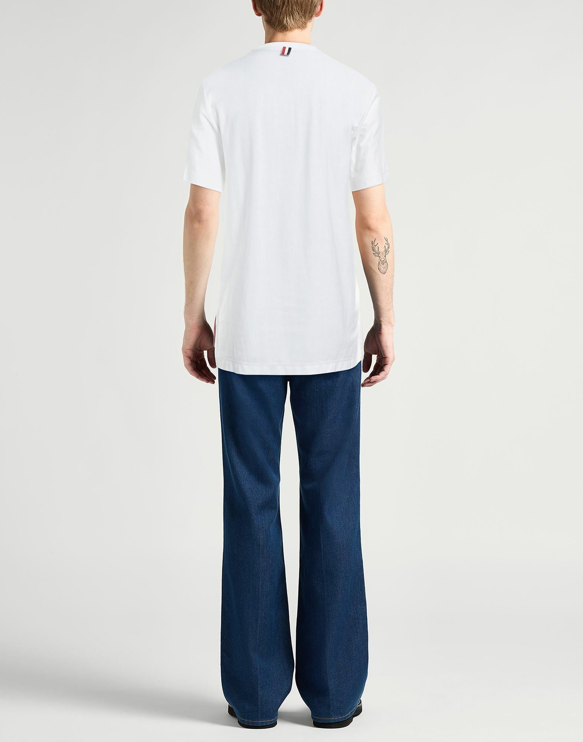 Thom Browne Mens T-shirt in White