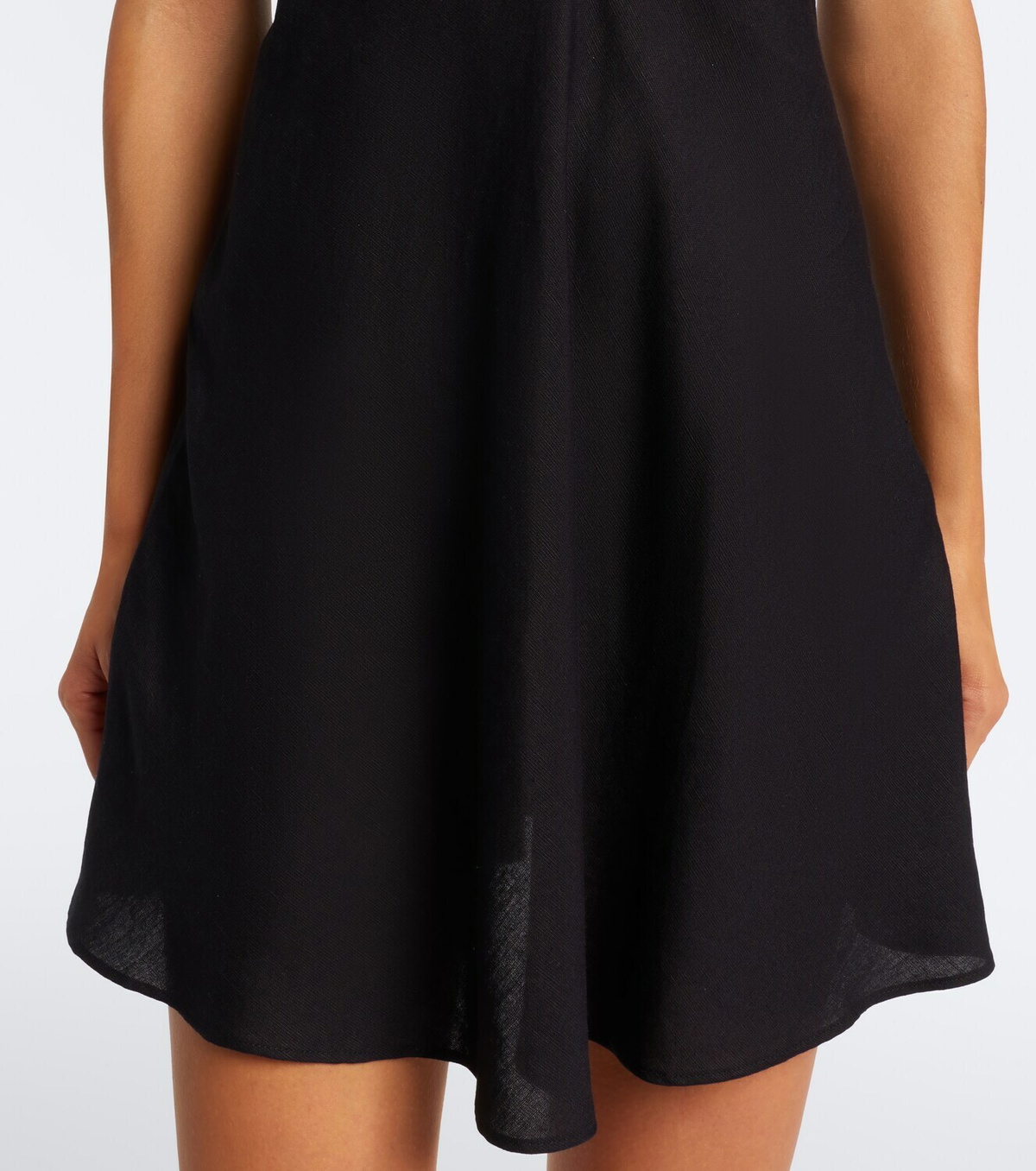 Rixo Diaz embroidered lace-trimmed minidress