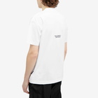 Palm Angels Men's Ski Club T-Shirt in White