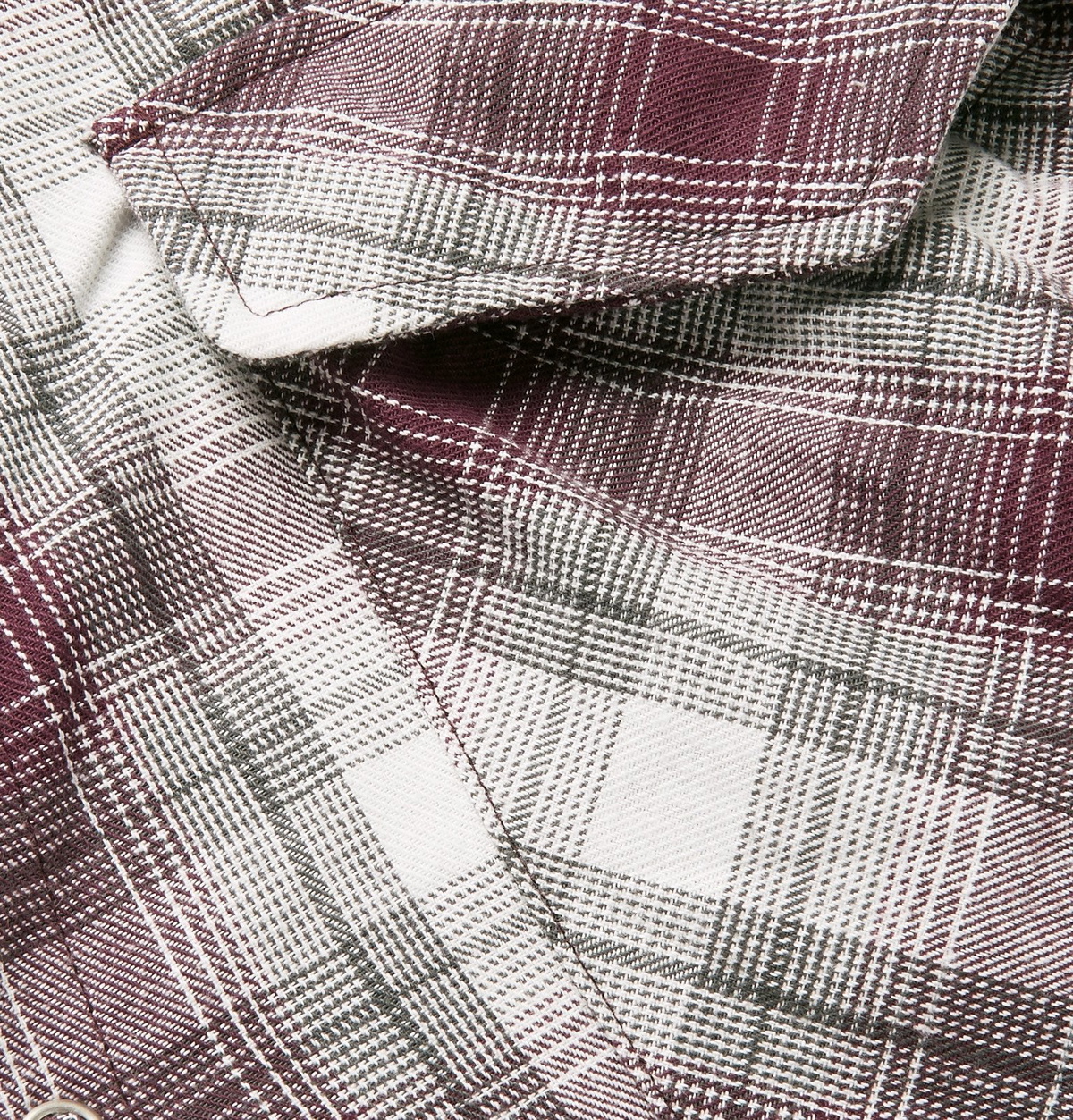 nonnative - Carpenter Checked Cotton-Flannel Shirt - Burgundy