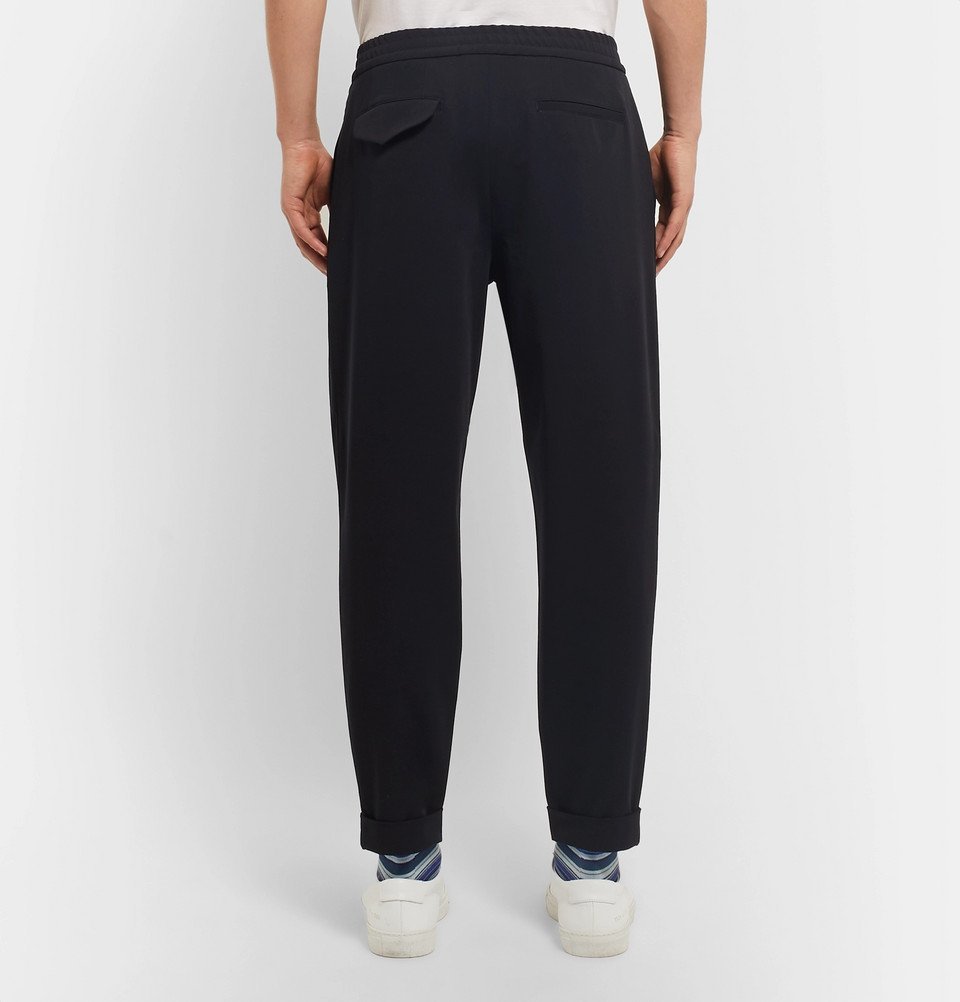 Barena - Saraval Tapered Woven Trousers - Men - Navy Barena