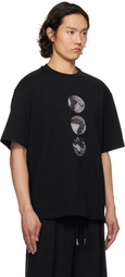 Feng Chen Wang Black Yu Zu Xie Patch T-shirt