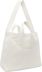 Tekla Off-White Beach Tote