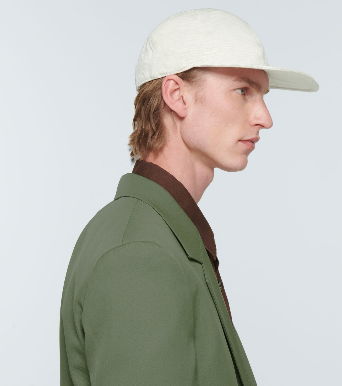 JIL SANDER Veiled Cap/Hat グリーン JIL SANDER Veiled Cap/Hat グリーン