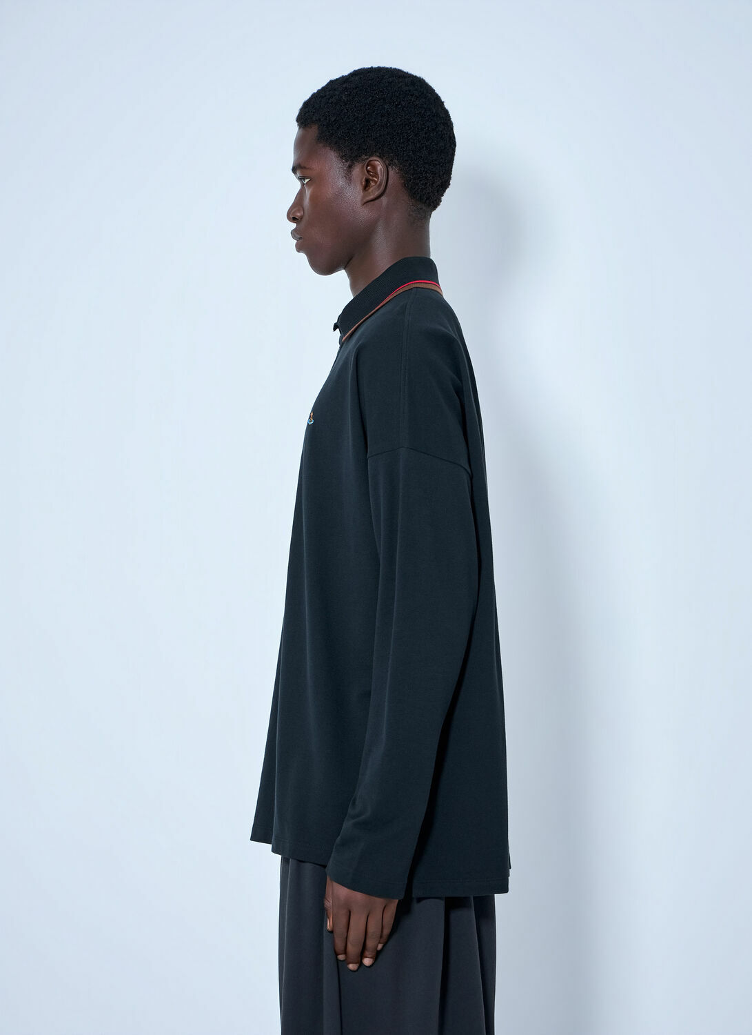 Vivienne Westwood Long Sleeve Polo Shirt