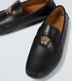 Versace - La Medusa leather loafers