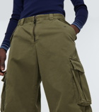 Dolce&Gabbana High-rise cotton cargo pants