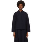 Blue Blue Japan Navy Yarn-Dyed Sashiko Jacket
