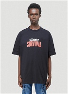 10.10 Survival T-Shirt in Black
