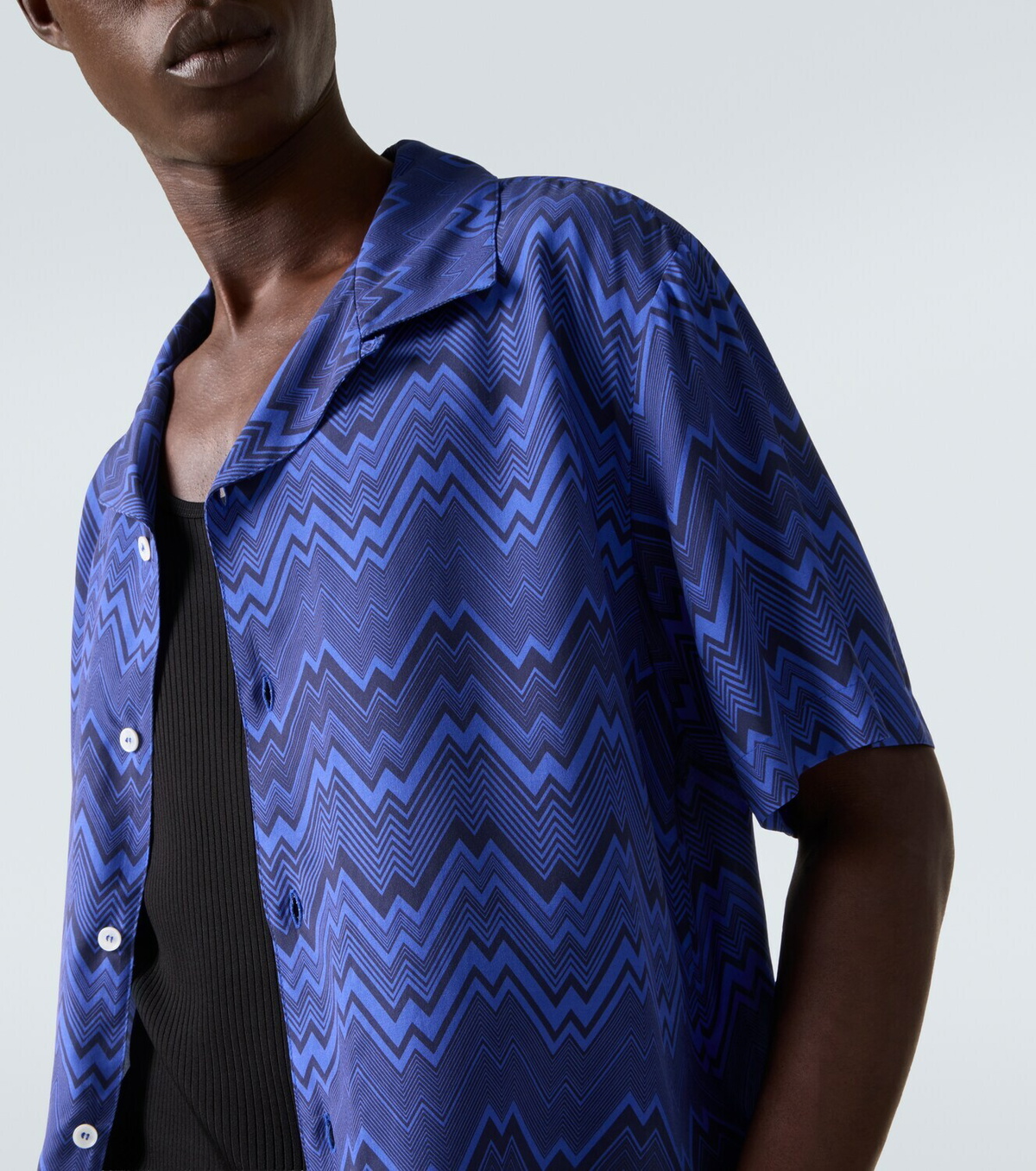 Missoni Zigzag bowling shirt