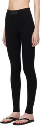 Fear of God ESSENTIALS Black Rib Leggings