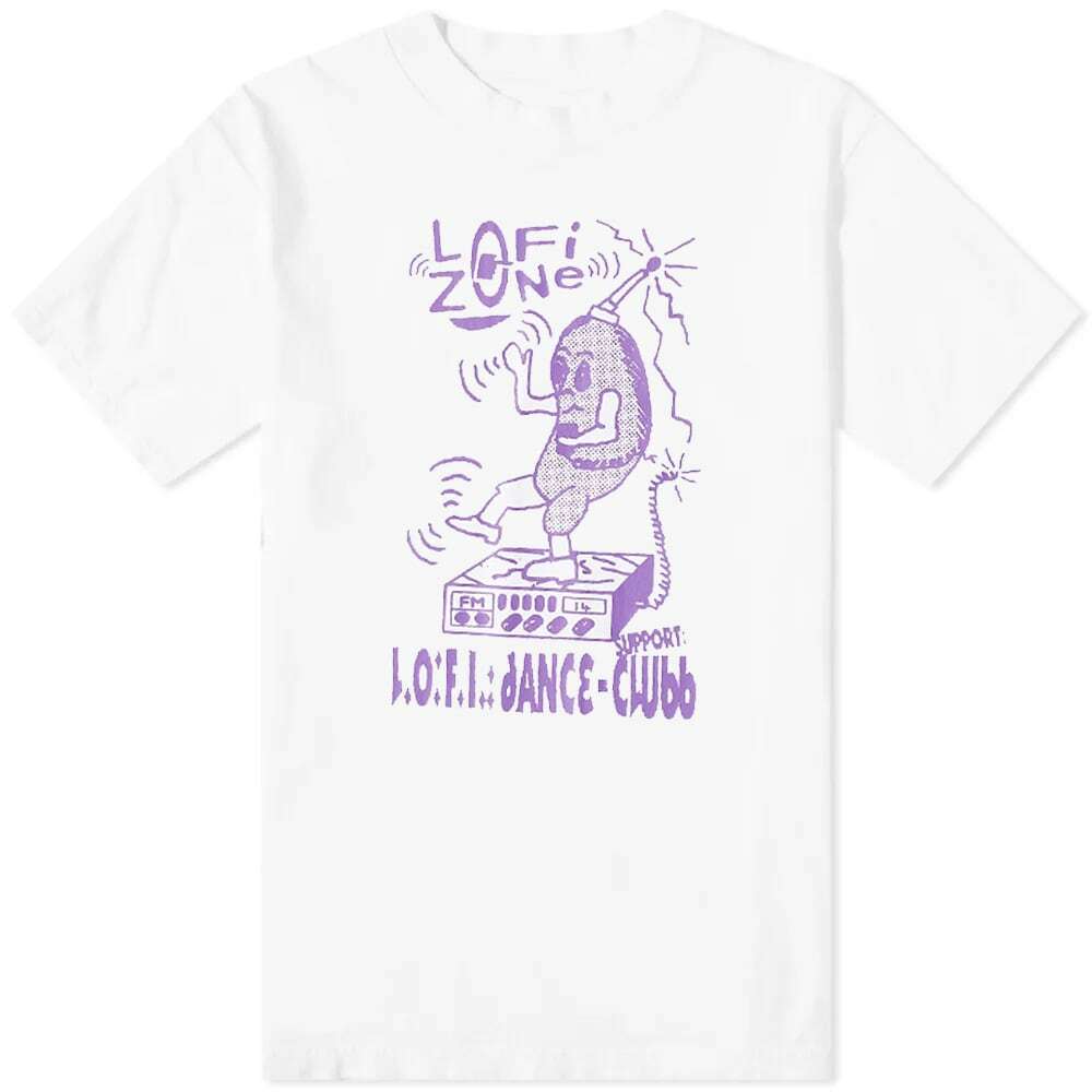 LoFi Men's Dance Club TShirt in White LoFi