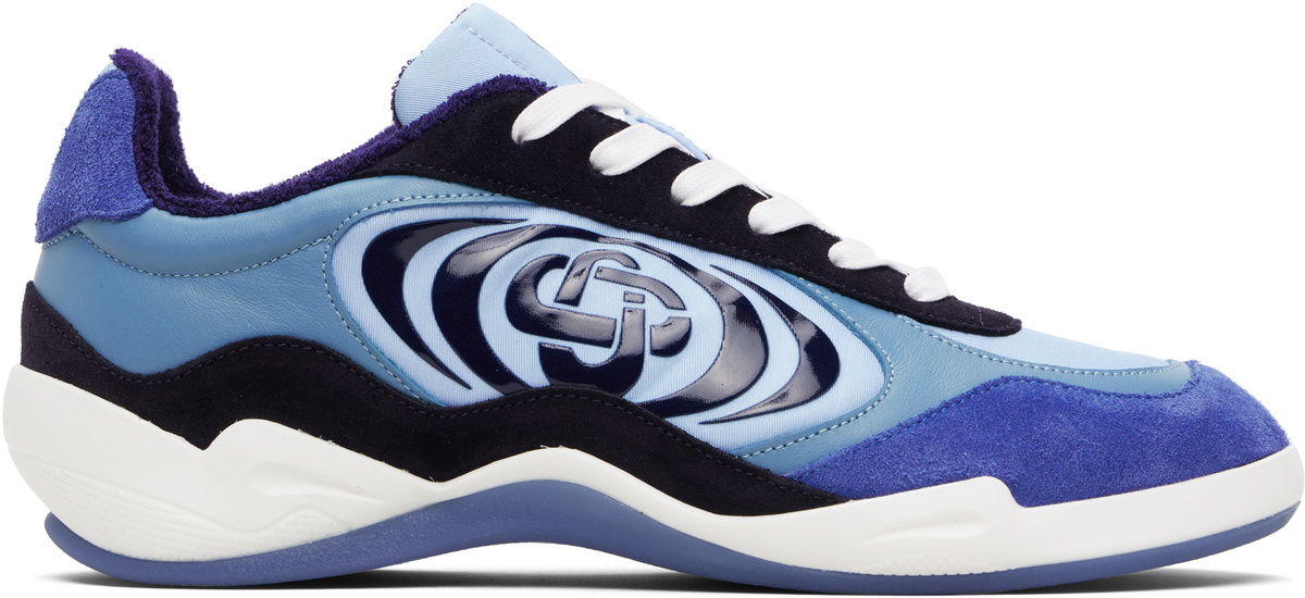 Casablanca Blue Squash Indoor Sneakers