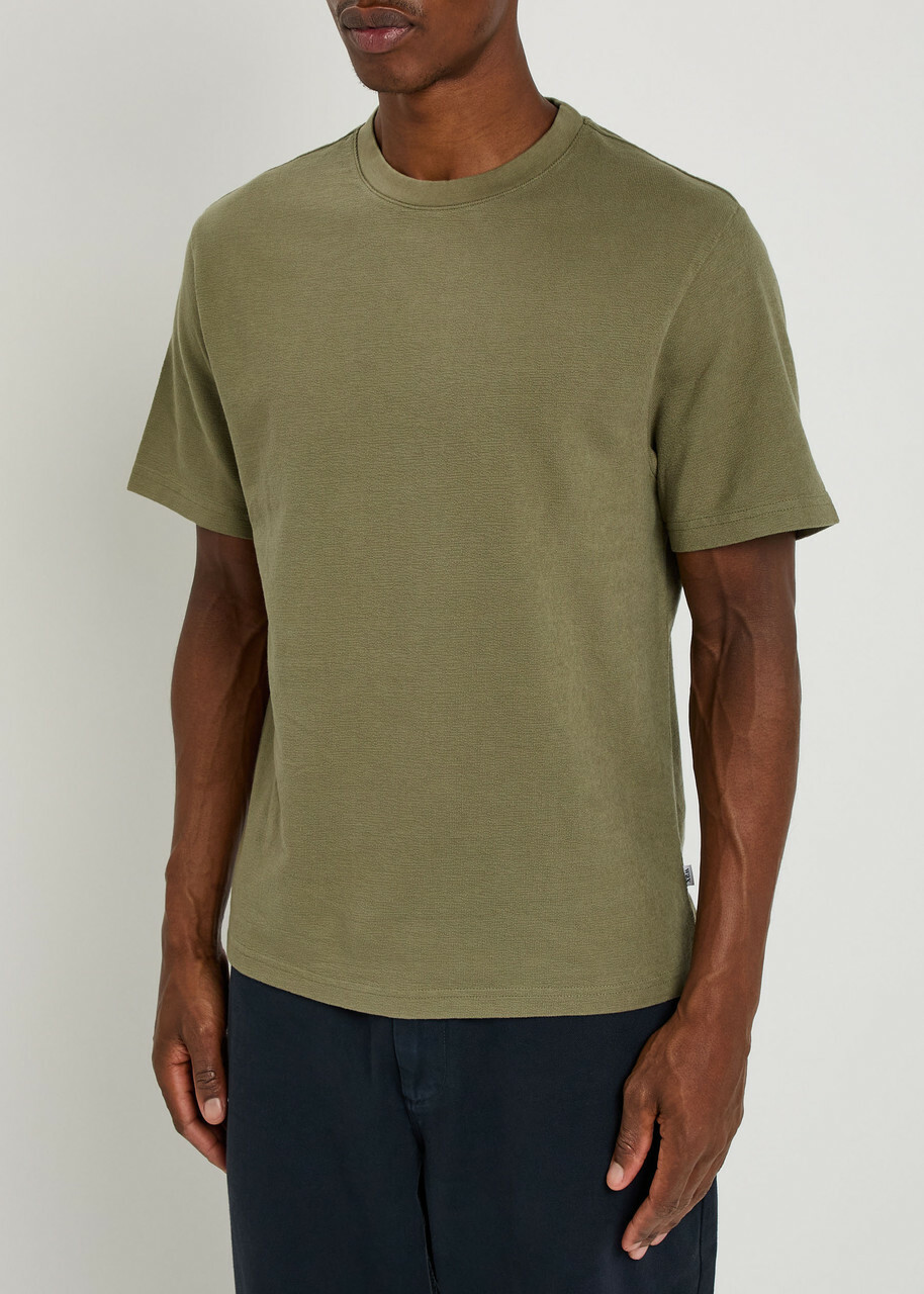 Wax London Dean Cotton T-shirt Green