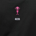 GCDS Men's Wirdo Win T-Shirt in Black