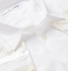 Comme des Garçons SHIRT - Appliquéd Cotton Shirt - White