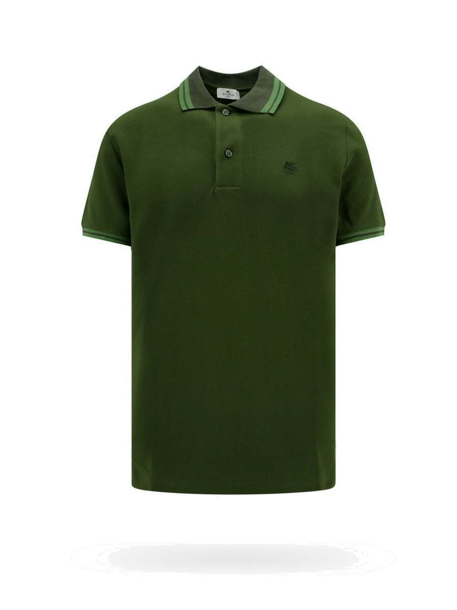 Etro - Man - Blue - Polo Shirt