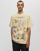 Market Right Path T Shirt Beige - Mens - Shortsleeves