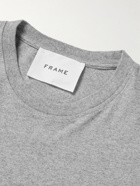 FRAME - Cotton-Jersey T-Shirt - Gray