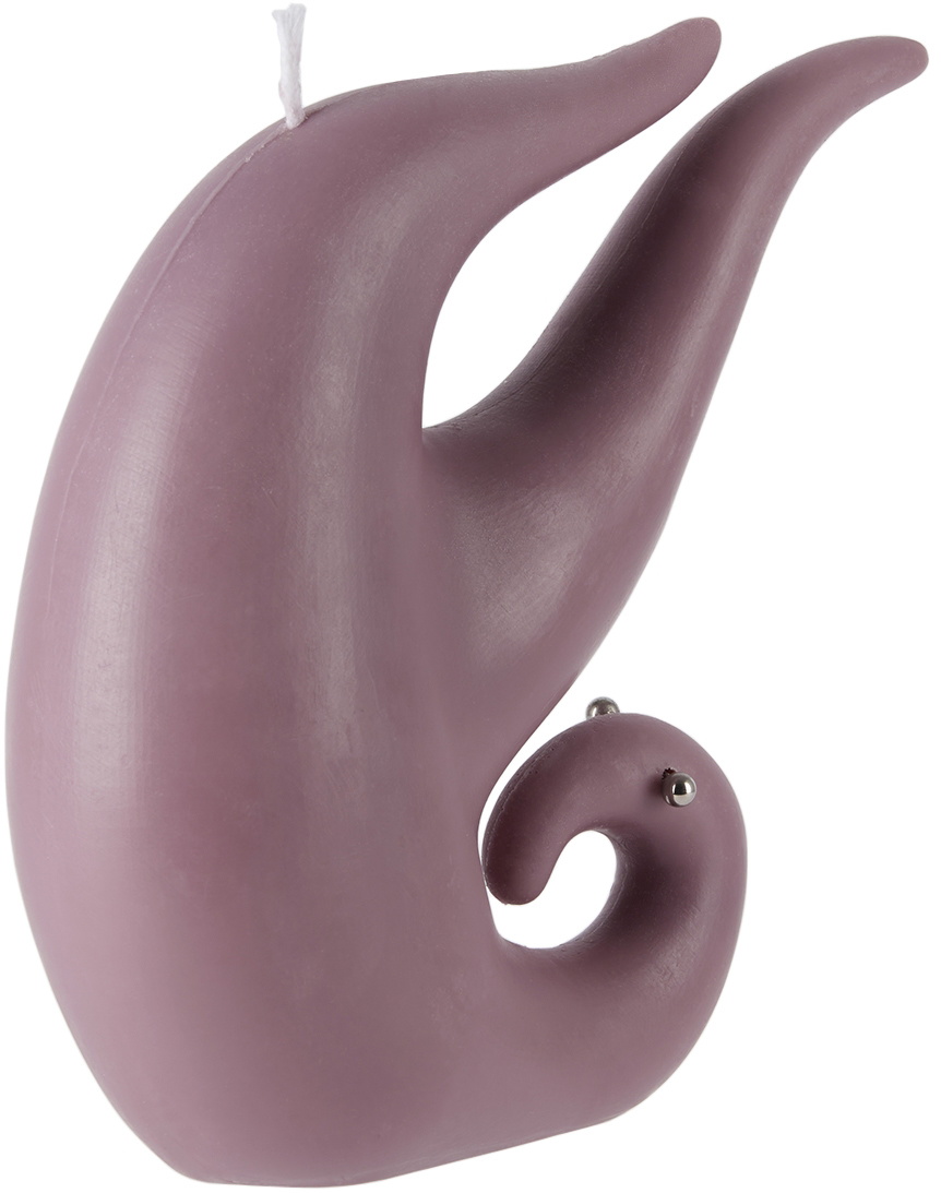 Hannah Jewett Purple Shadow Candle