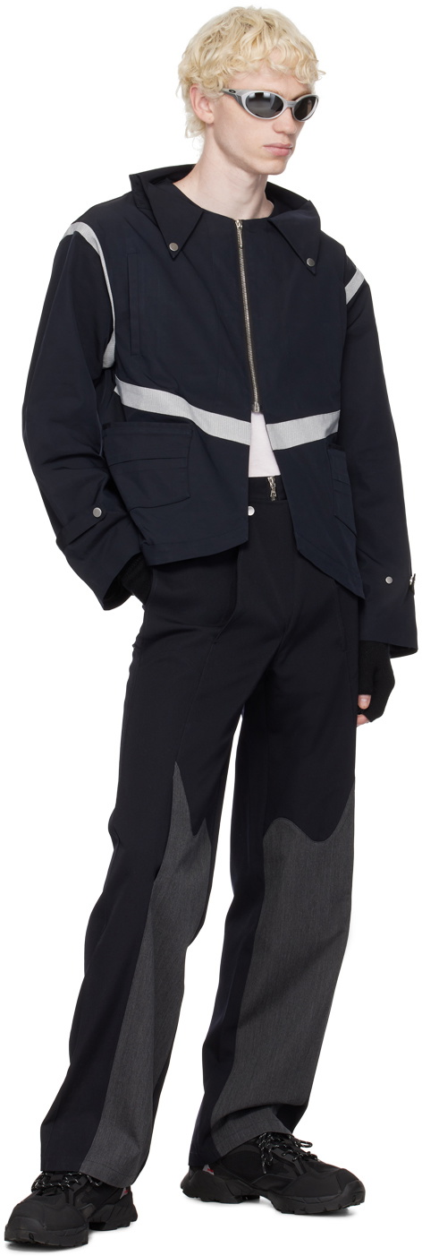 Uncertain Factor Black Cape N Rock Jacket