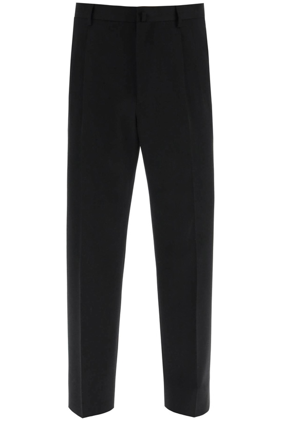 Photo: Lanvin Wool Cigarette Trousers